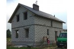 Строительство дома под черный ключ 120 м2 в Калининграде п.Куликово